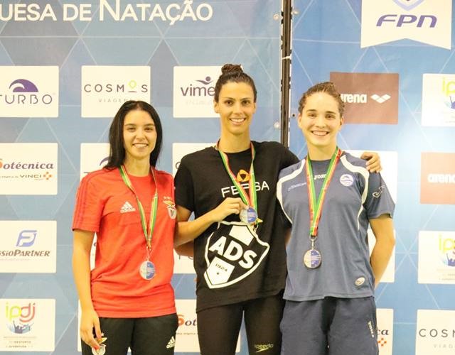 Ana Pinho Rodrigues ADS Campeã Nacional nos 50 e 100 metros Bruços