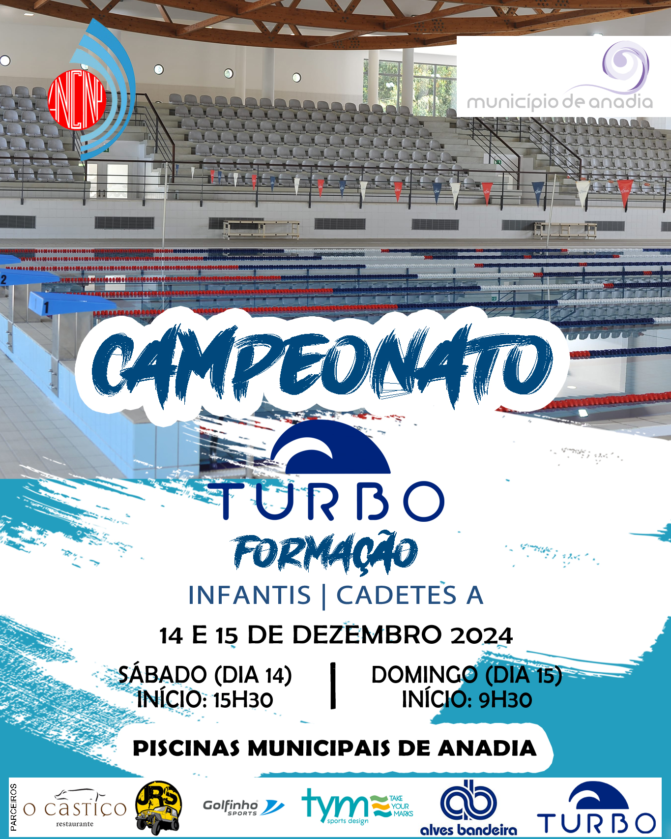 Campeonato TURBO 1 - Formação - Cadetes A e Infantis em Anadia