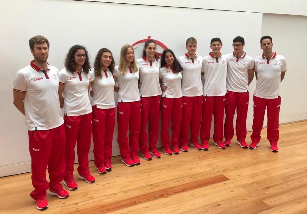 Seleção pré-júnior no Festival Olímpico da Juventude Europeia em Baku