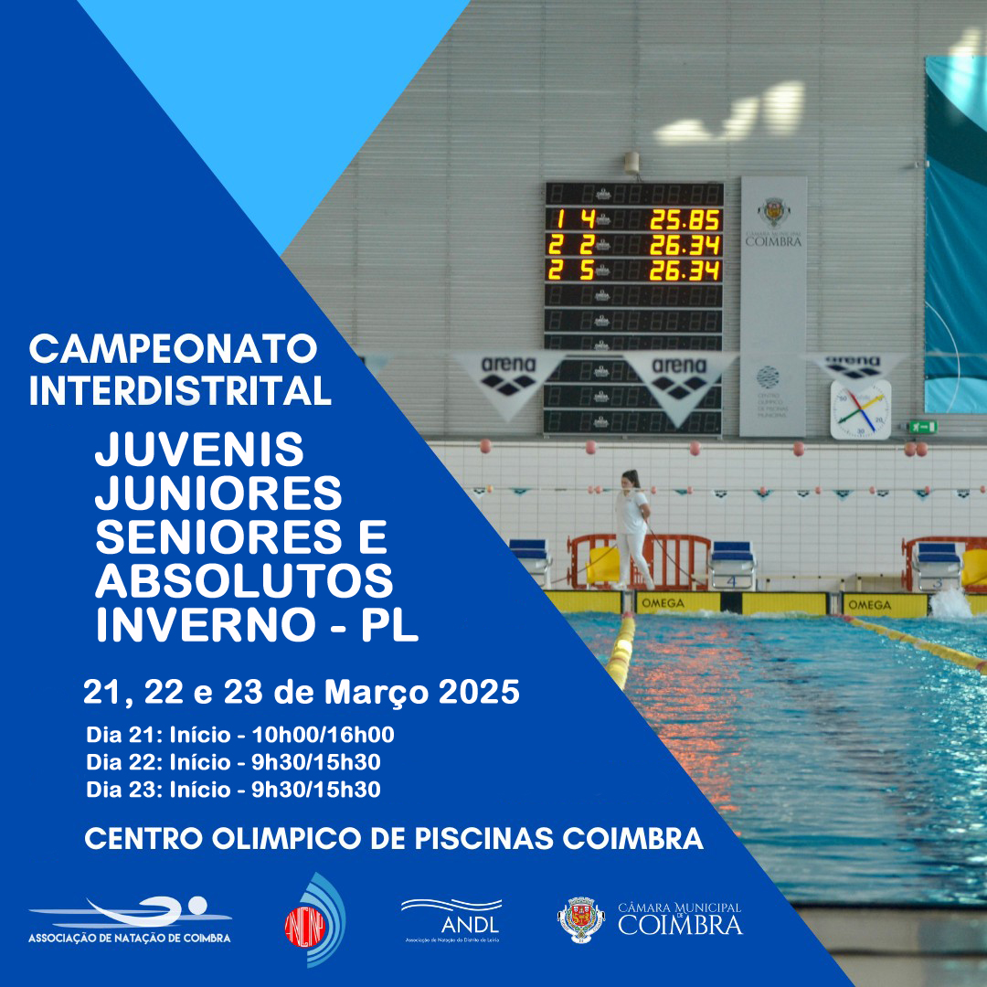 Campeonato Interdistrital de Inverno de Juvenis, Juniores, Seniores - Coimbra
