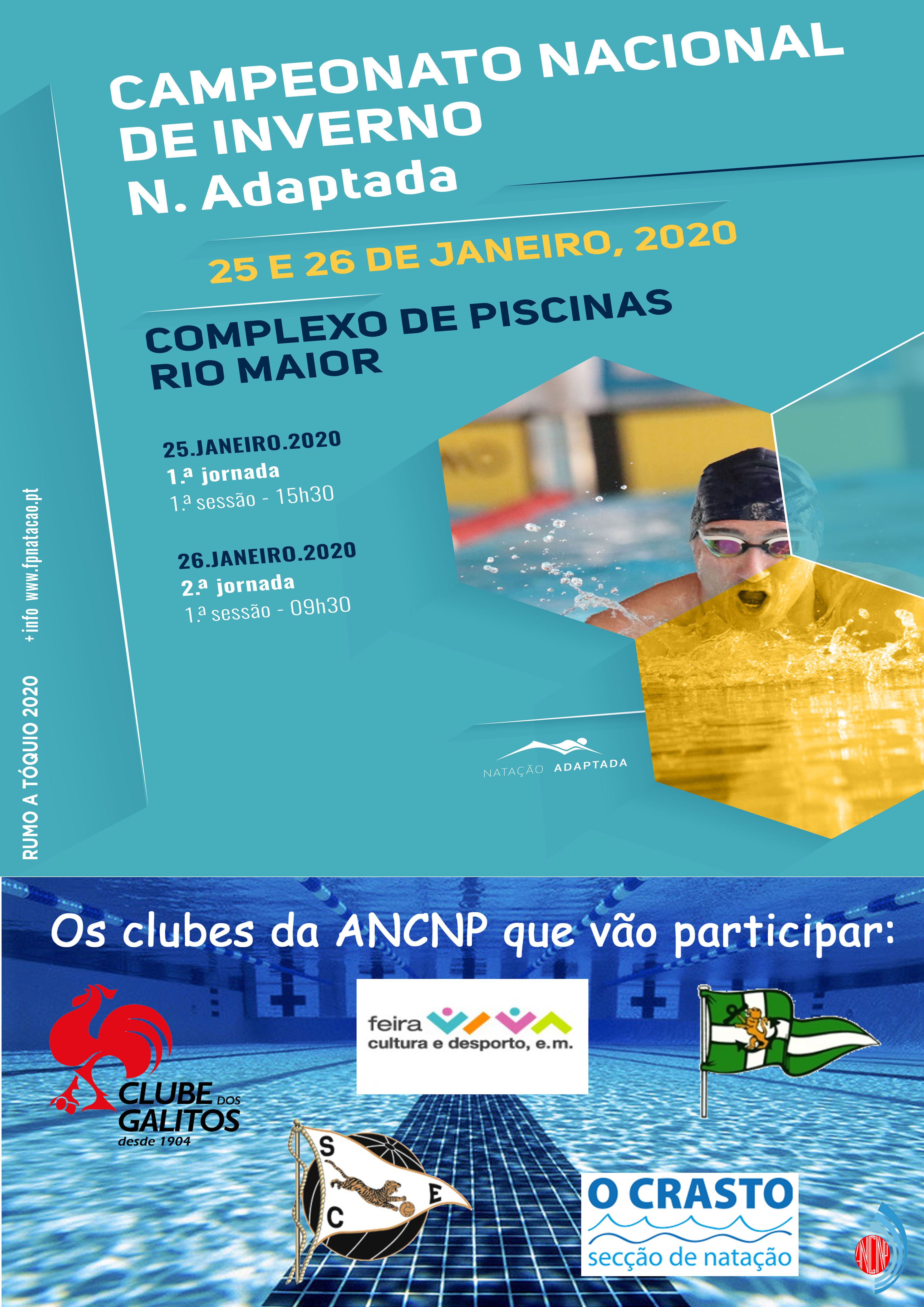 Campeonato Nacional de Natação Adaptada - Rio Maior