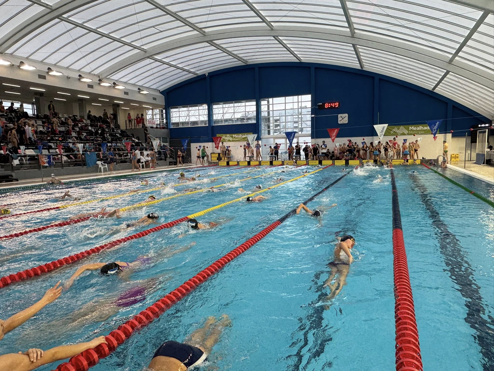Mealhada recebeu o Campeonato Interdistrital de Infantis em piscina curta